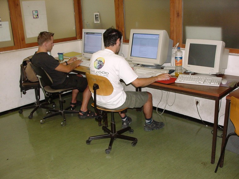 Studenten und Workstations