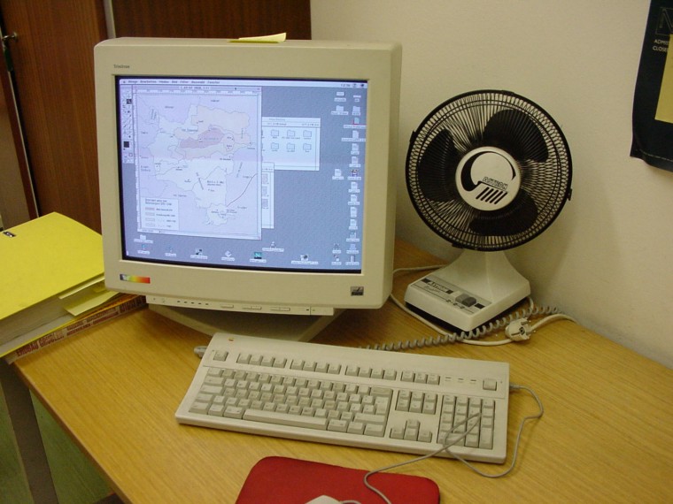 Apple Macintosh wurde zum Scannen von Bildern verwendet
