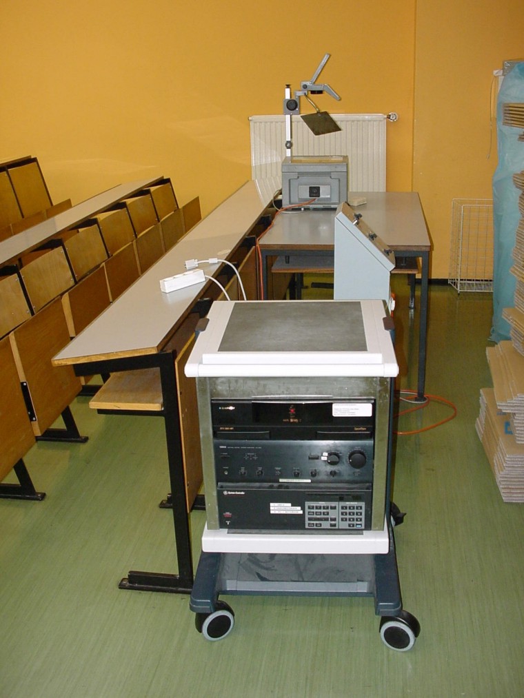 Multimedia Ausrüstung im Hörsaal