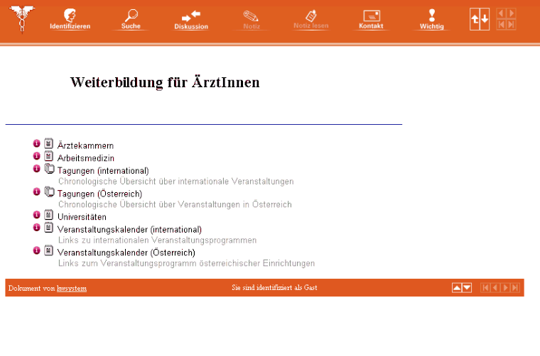 Weiterbildung f�r Mediziner