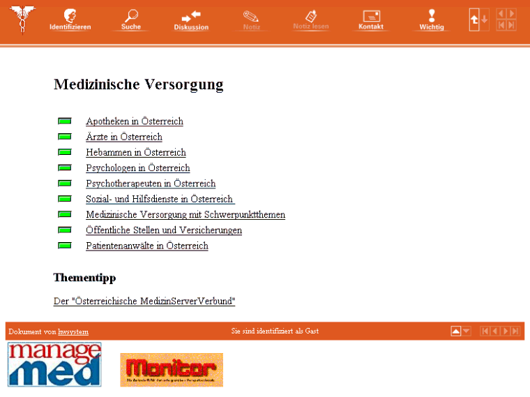 Medizinische Versorgung