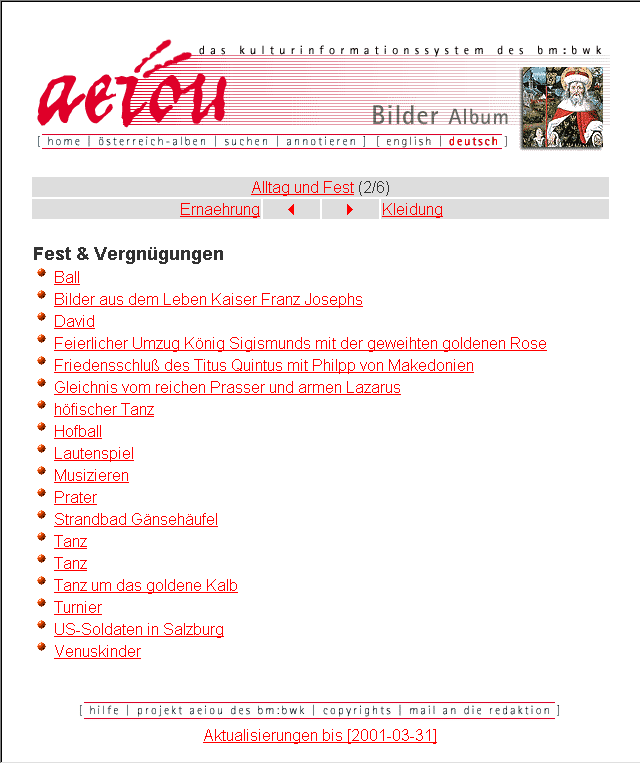 Fest und Vergn�gen