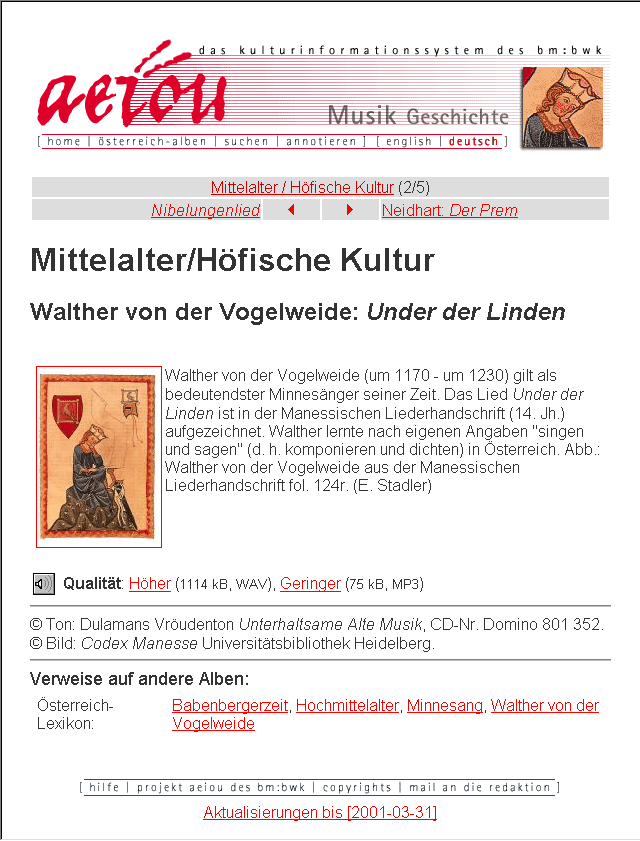 Walther von der Vogelweide