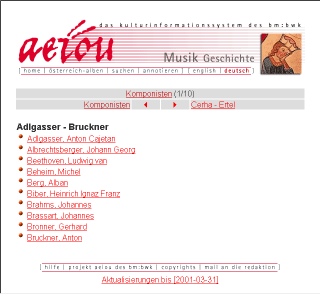 Adlgasser - Bruckner