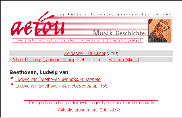 Beethoven, Ludwig van