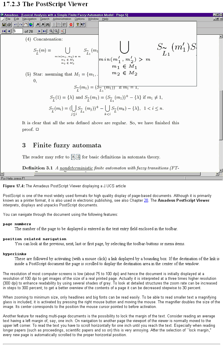 PostScript Viewer