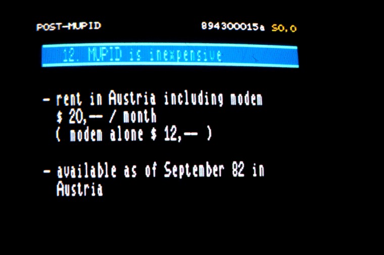 BTX MUPID ist erschwinglich