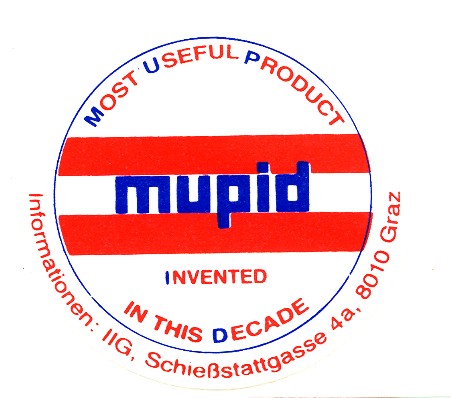 MUPID Aufkleber
