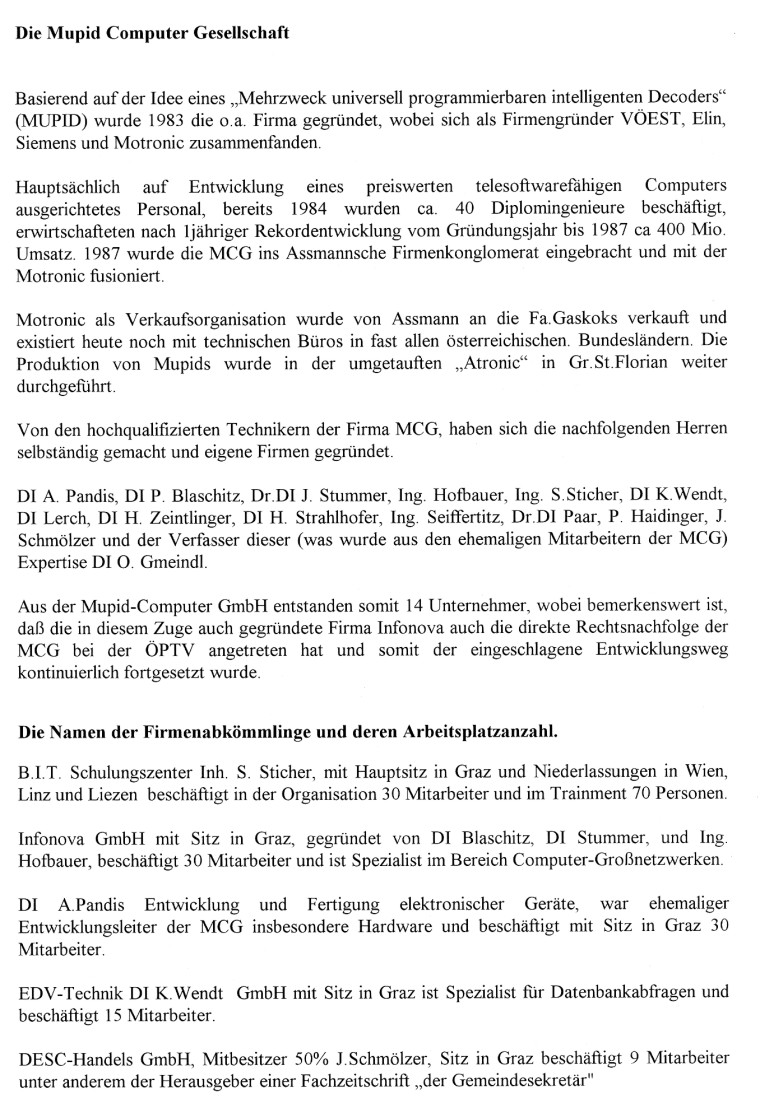 Mupid Computer Gesellschaft