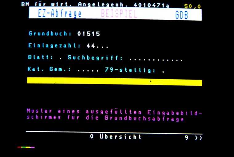 BM f�r wirtschaftl. Angelegenh.
