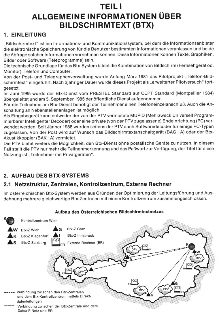 Bildschirmtext Informationsheft