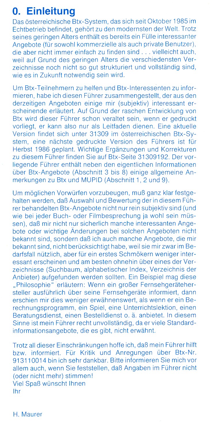 Prof. Maurers Btx- und MUPID-F�hrer (2)